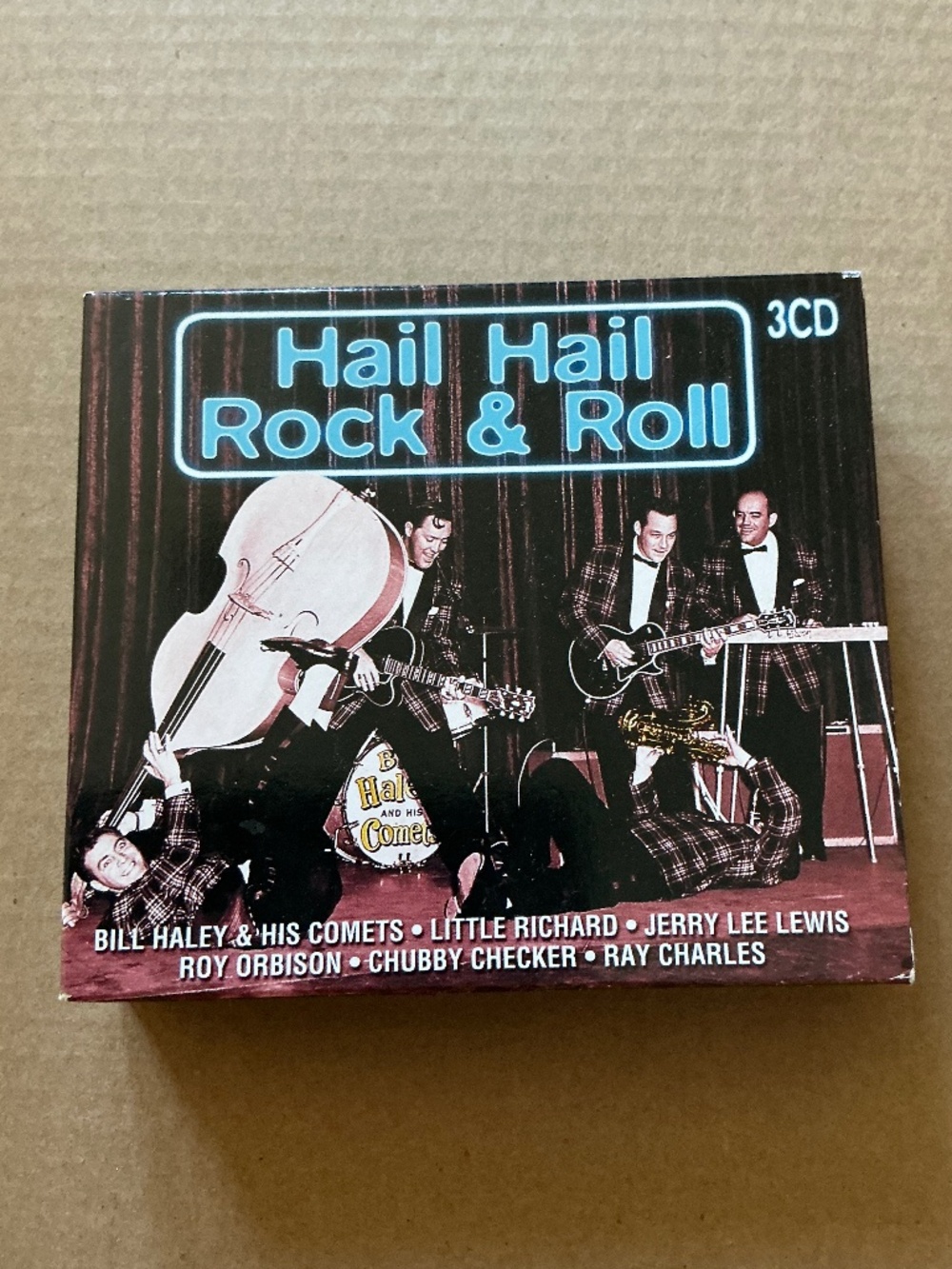 Hail Hail Rock & Roll 3 CD Box Set Various Artists 50s 60s Compilation Tested